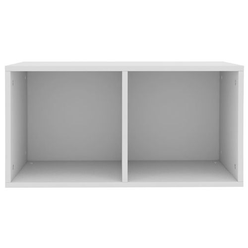 vidaXL Vinyl Storage Box Smoked Oak 71x34x36 cm Engineered Wood