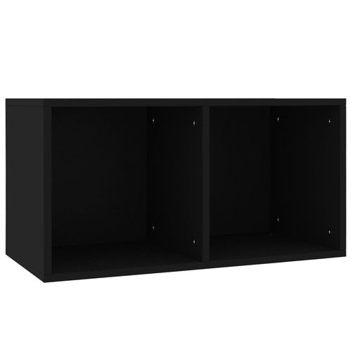 vidaXL Vinyl Storage Box Smoked Oak 71x34x36 cm Engineered Wood