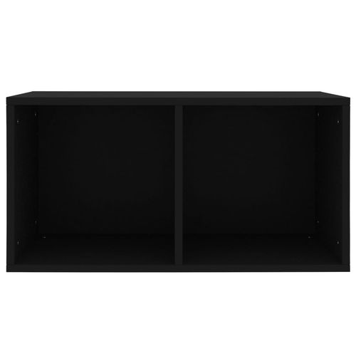 vidaXL Vinyl Storage Box Smoked Oak 71x34x36 cm Engineered Wood
