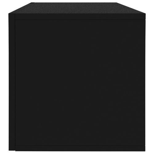 vidaXL Vinyl Storage Box Smoked Oak 71x34x36 cm Engineered Wood