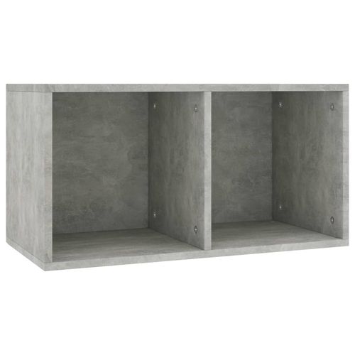 vidaXL Vinyl Storage Box Smoked Oak 71x34x36 cm Engineered Wood