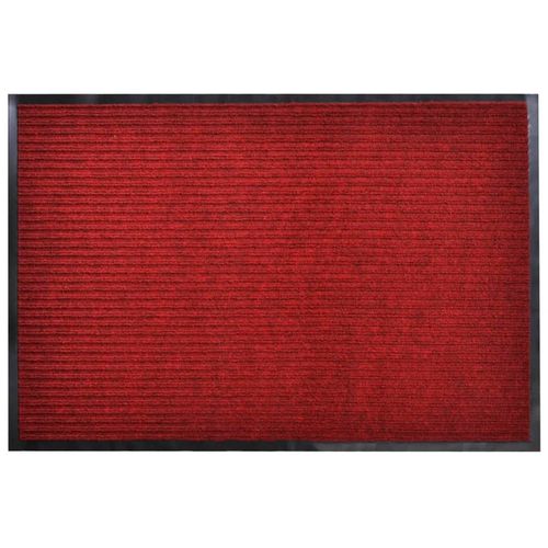 vidaXL Door Mat Black 117x220 cm PVC - red / 120 x 180 cm