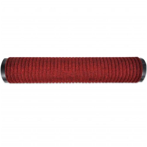 vidaXL Door Mat Black 117x220 cm PVC
