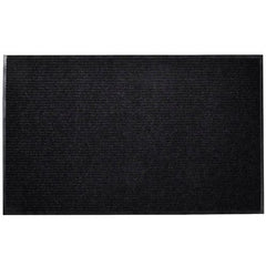vidaXL Door Mat Black 117x220 cm PVC