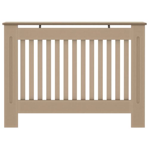 vidaXL MDF Radiator Cover White 205 cm
