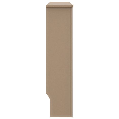 vidaXL MDF Radiator Cover White 205 cm