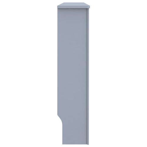 vidaXL MDF Radiator Cover White 205 cm