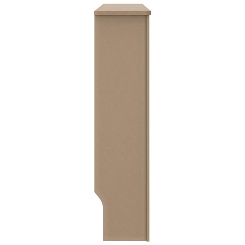 vidaXL MDF Radiator Cover White 205 cm
