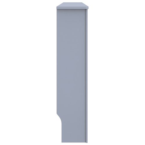 vidaXL MDF Radiator Cover White 205 cm
