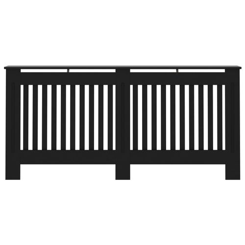 vidaXL MDF Radiator Cover White 205 cm