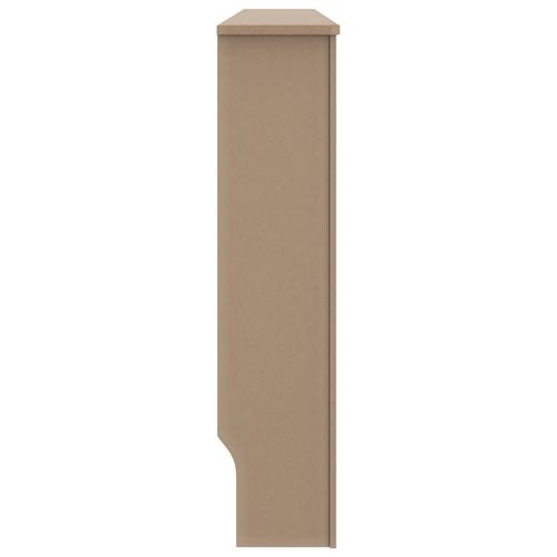 vidaXL MDF Radiator Cover White 205 cm