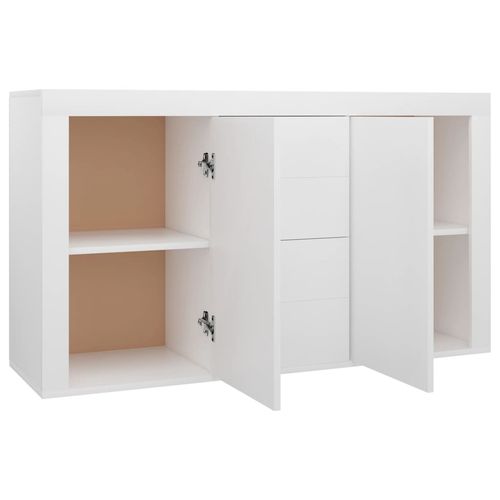 vidaXL Sideboard Smoked Oak 120x36x69 cm Engineered Wood