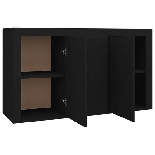 vidaXL Sideboard Smoked Oak 120x36x69 cm Engineered Wood