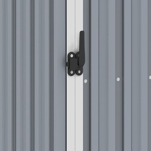 vidaXL Garden Firewood Shed Green 245x98x159 cm Galvanised Steel