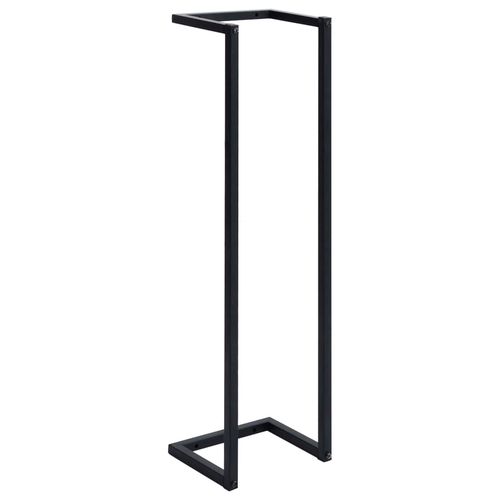 vidaXL Towel Rack White 12.5x12.5x60 cm Steel