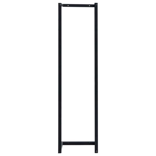 vidaXL Towel Rack White 12.5x12.5x60 cm Steel