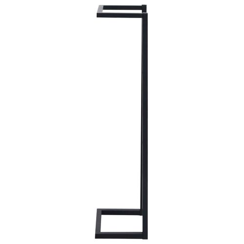 vidaXL Towel Rack White 12.5x12.5x60 cm Steel