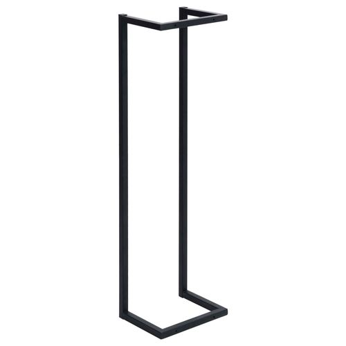 vidaXL Towel Rack White 12.5x12.5x60 cm Steel