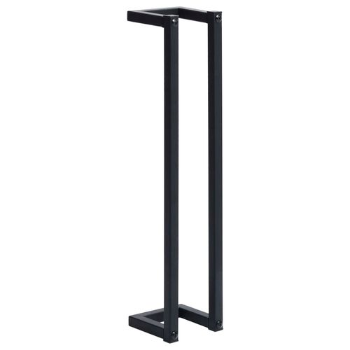 vidaXL Towel Rack White 12.5x12.5x60 cm Steel