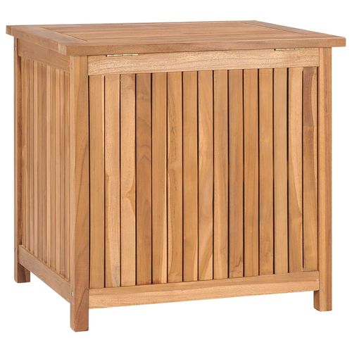 vidaXL Garden Storage Box 120x50x58 cm Solid Teak Wood