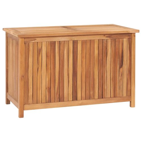 vidaXL Garden Storage Box 120x50x58 cm Solid Teak Wood - 90 x 50 x 58 cm