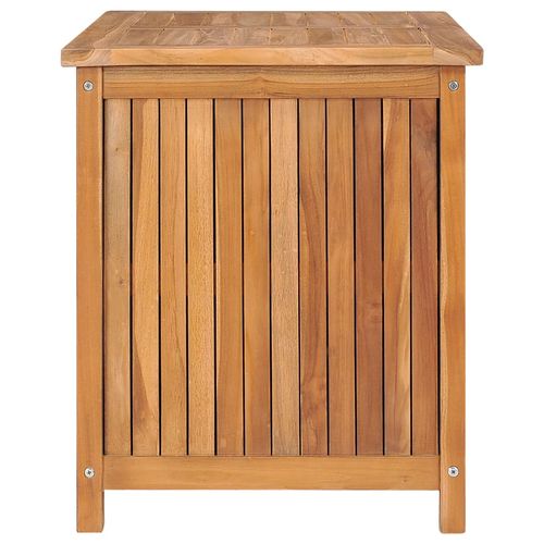 vidaXL Garden Storage Box 120x50x58 cm Solid Teak Wood