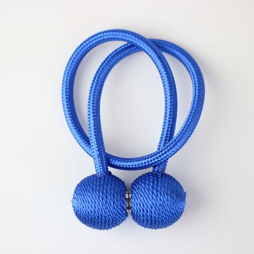 Metal Magnetic Curtain Buckles - Stylish Home Decor Accessory - 12156Sapphire / 1 Piece