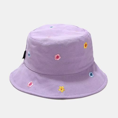 Casual Cotton Bucket Hat - Sun Protection for All Seasons