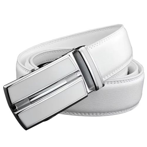 CEXIKA Genuine Cowskin Leather Belt - Automatic Buckle for Jeans
