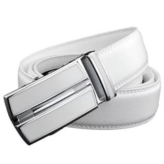 CEXIKA Genuine Cowskin Leather Belt - Automatic Buckle for Jeans