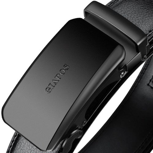 HALOCOWCOW Genuine Leather Belt with Automatic Buckle - Fashionable & Durable