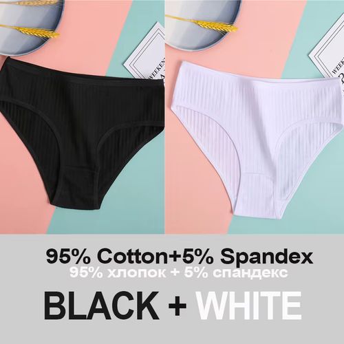 Finetoo Soft Cotton Briefs Set - Comfortable Everyday Underwear