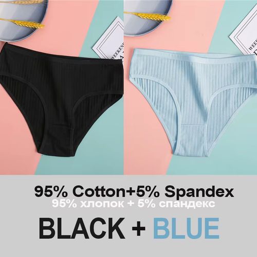 Finetoo Soft Cotton Briefs Set - Comfortable Everyday Underwear