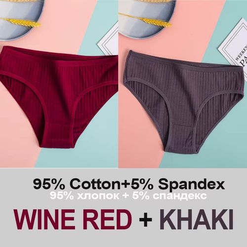 Finetoo Soft Cotton Briefs Set - Comfortable Everyday Underwear