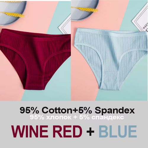 Finetoo Soft Cotton Briefs Set - Comfortable Everyday Underwear
