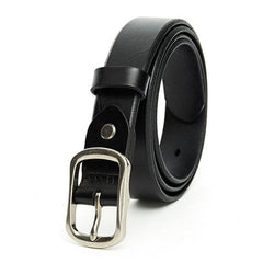 Medyla Fashionable Leather Belt - Durable Metal Buckle - 90-125cm Length