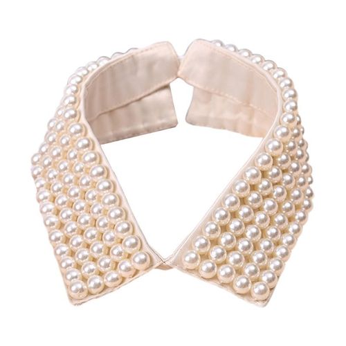 Elegant Beaded Detachable Collar Necklace for Versatile Styling