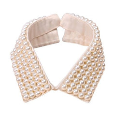 Elegant Beaded Detachable Collar Necklace for Versatile Styling