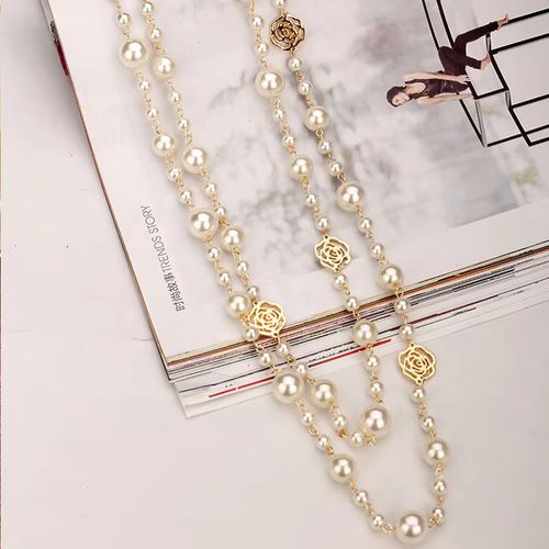 Shmik Classic Geometric Mood Tracker Necklace - Fashion Accessory - White