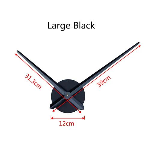 Large DIY Wall Clock Mechanism Set - Replacement for Home Decor