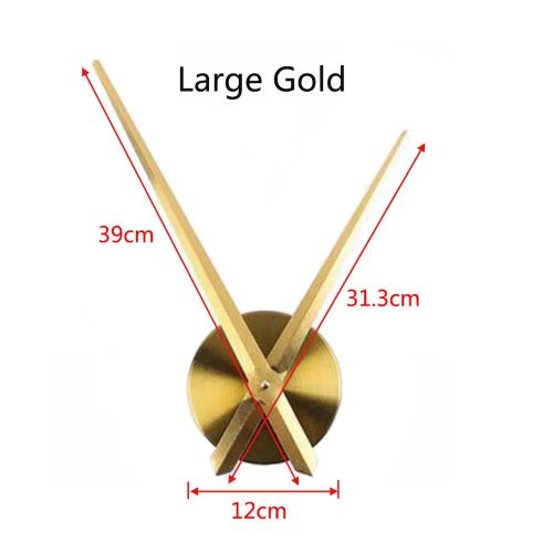 Large DIY Wall Clock Mechanism Set - Replacement for Home Decor