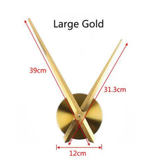 Large DIY Wall Clock Mechanism Set - Replacement for Home Decor
