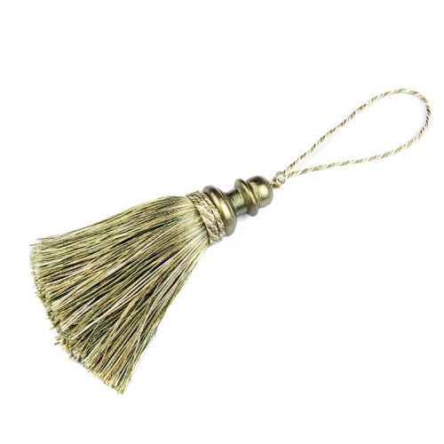 Elegant Polyester Silk Tassels - Versatile Curtain Accessories - 21cm