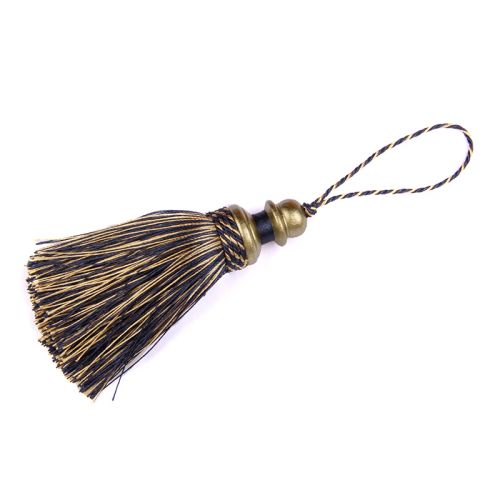 Elegant Polyester Silk Tassels - Versatile Curtain Accessories - 21cm