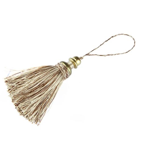 Elegant Polyester Silk Tassels - Versatile Curtain Accessories - 21cm - mix beige