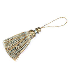 Elegant Polyester Silk Tassels - Versatile Curtain Accessories - 21cm