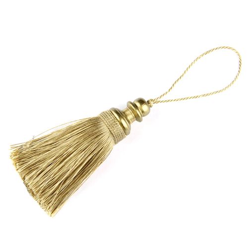 Elegant Polyester Silk Tassels - Versatile Curtain Accessories - 21cm