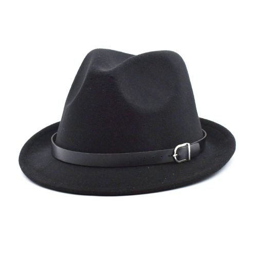 IF IFOND Classic Felt Fedora Hat - Stylish & Warm Casual Accessory