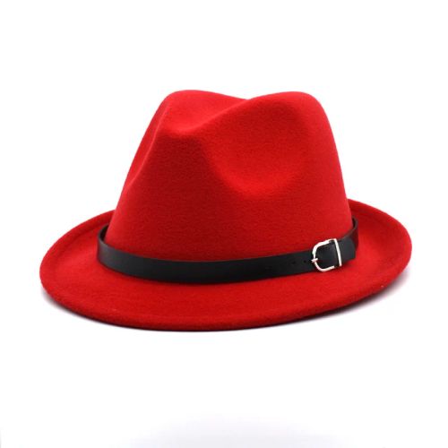 IF IFOND Classic Felt Fedora Hat - Stylish & Warm Casual Accessory