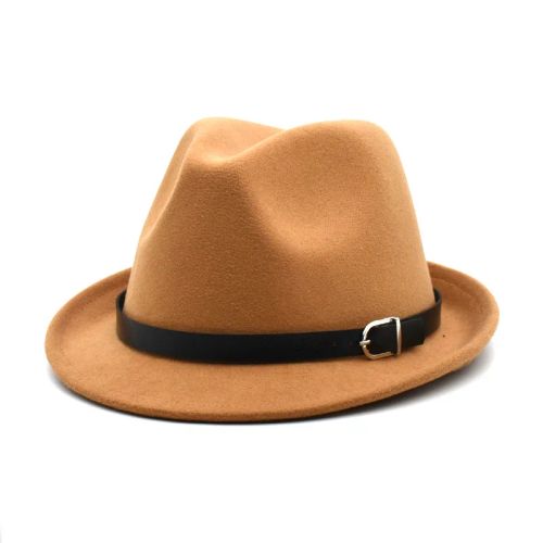 IF IFOND Classic Felt Fedora Hat - Stylish & Warm Casual Accessory